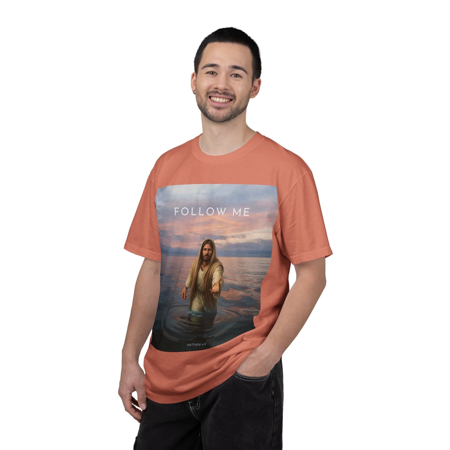 Follow Me Jesus T-Shirt — Christian Faith Graphic Tee
