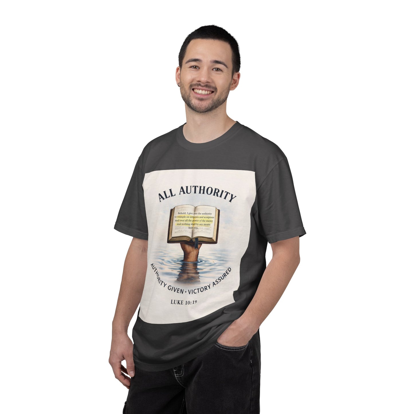 "All Authority" Scripture Tee (Luke 10:19)