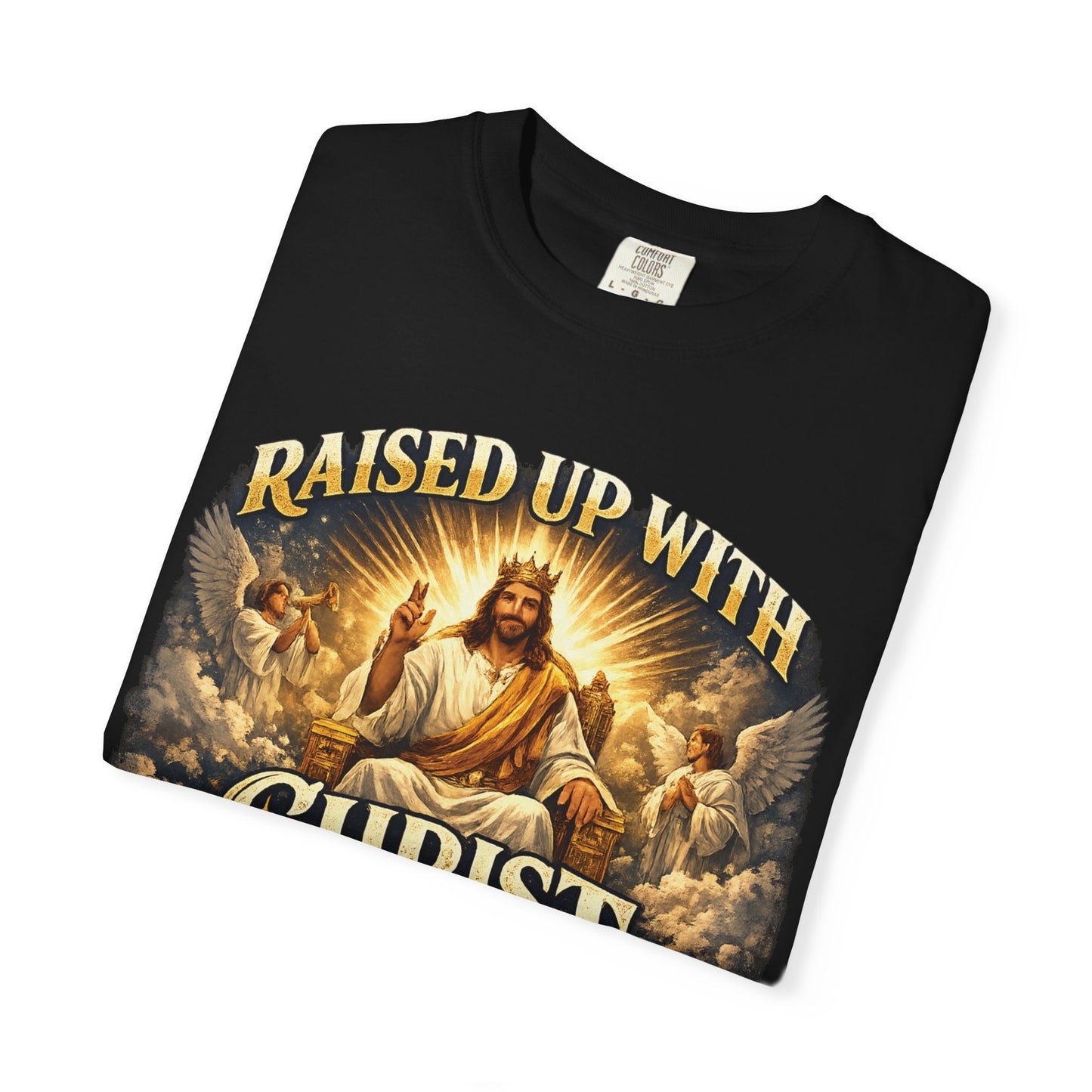 Positioned in Christ T-Shirt — Christian Faith Graphic Tee