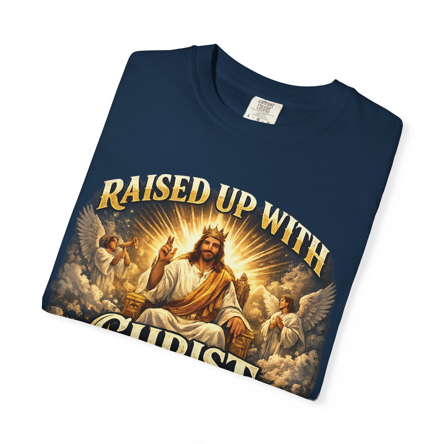 Positioned in Christ T-Shirt — Christian Faith Graphic Tee