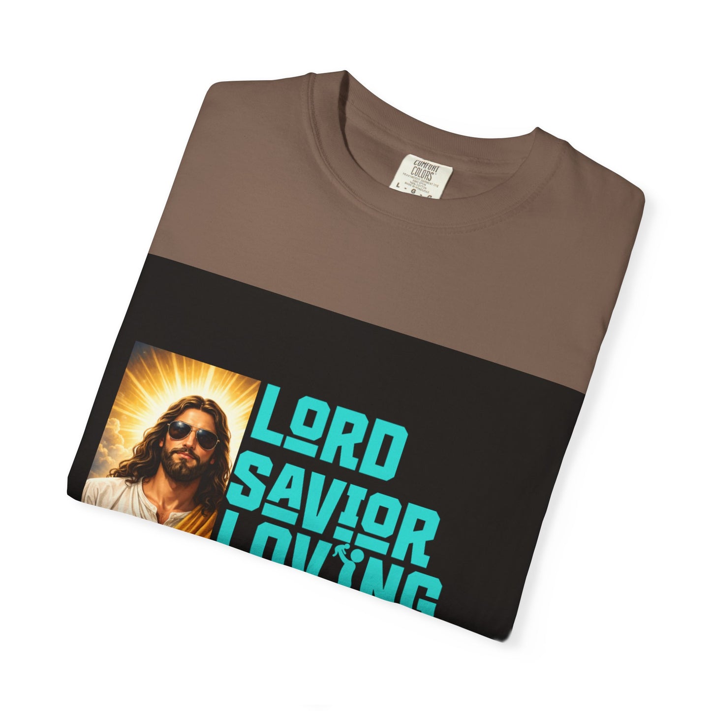 Christian Jesus T-Shirt — "Lord Savior Loving Father" Faith Tee (Proud to be a Child of God)