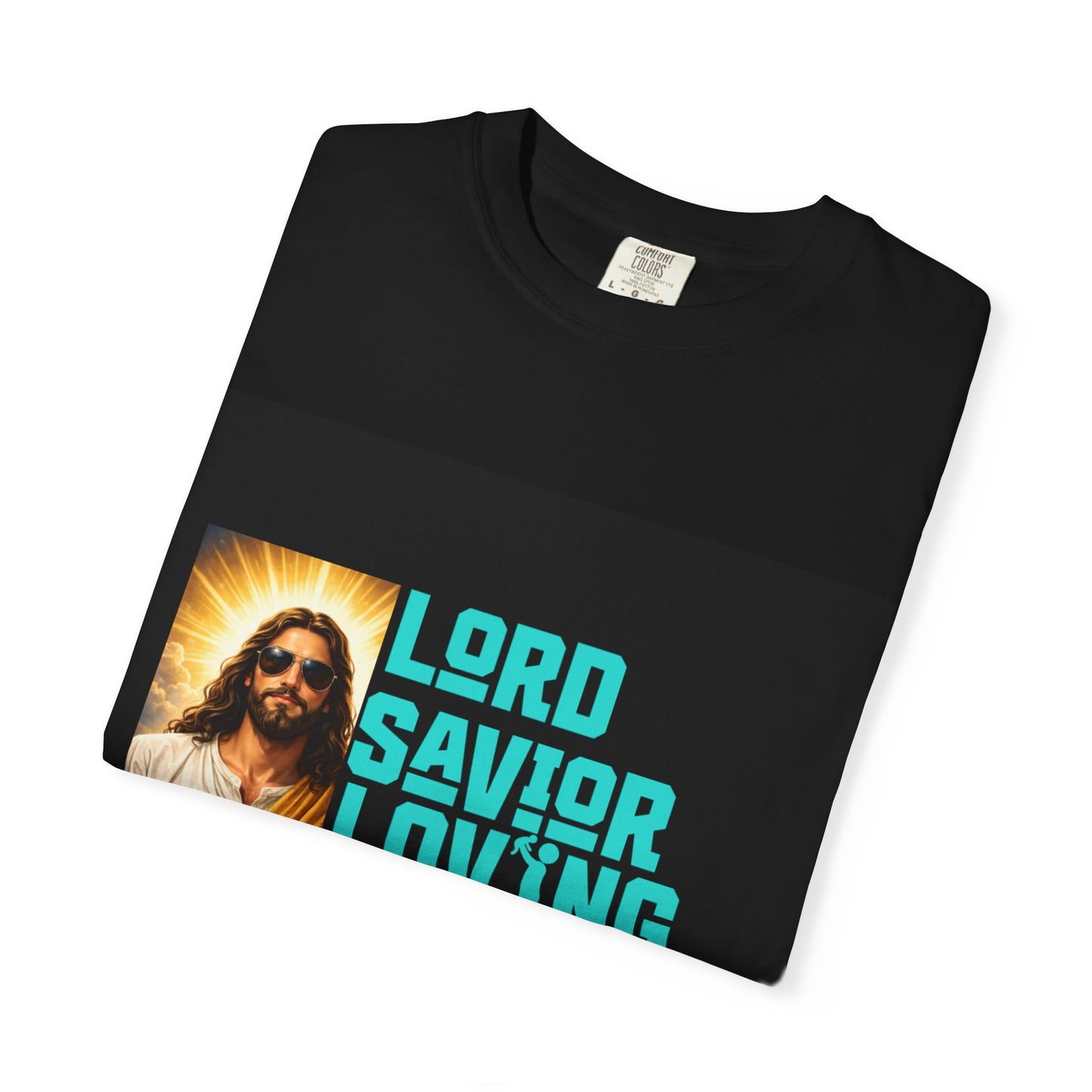 Christian Jesus T-Shirt — "Lord Savior Loving Father" Faith Tee (Proud to be a Child of God)