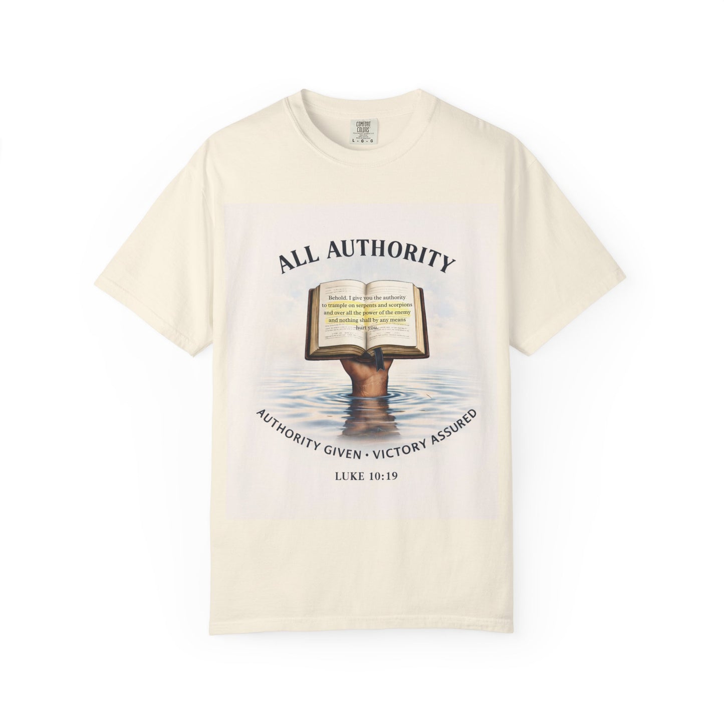 "All Authority" Scripture Tee (Luke 10:19)