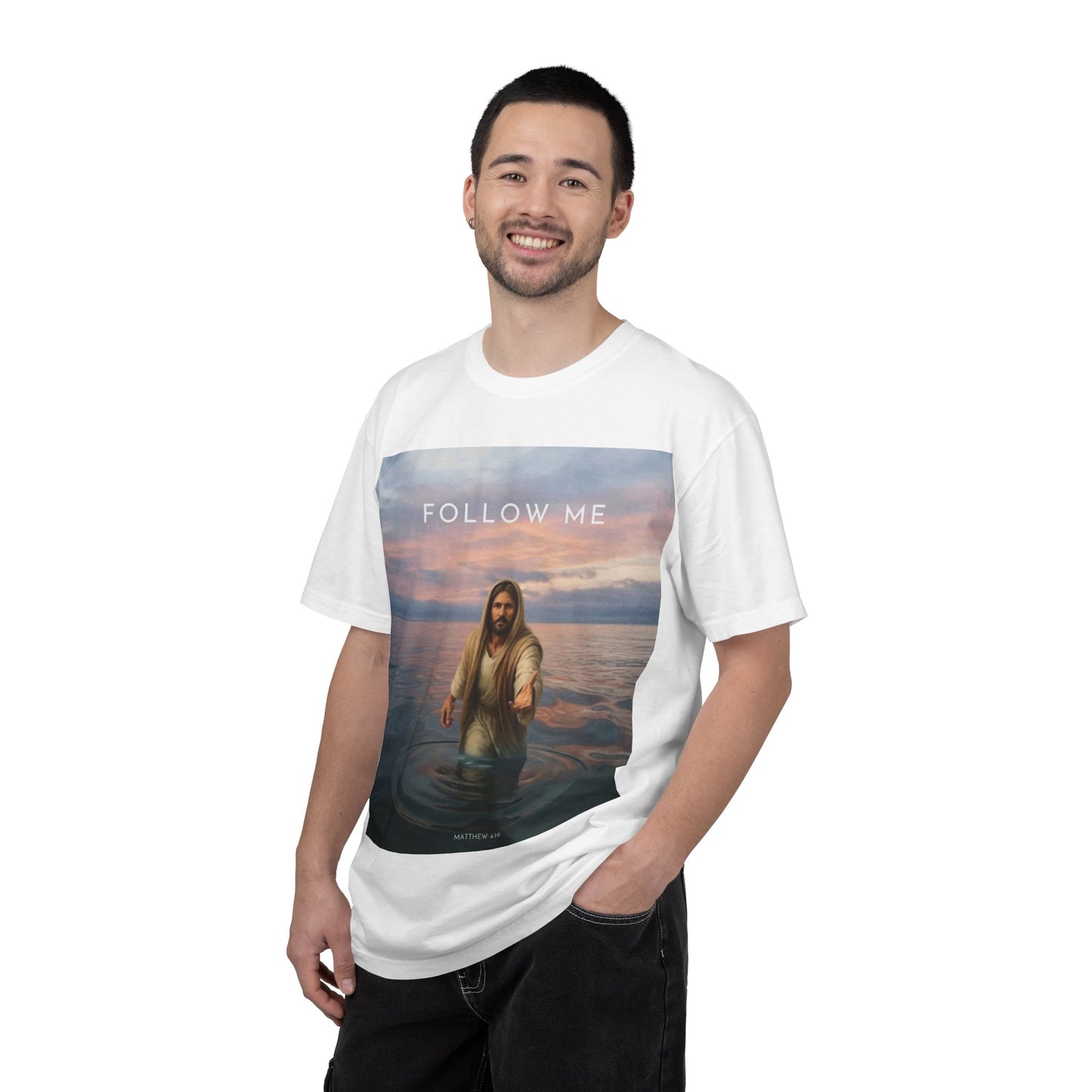 Follow Me Jesus T-Shirt — Christian Faith Graphic Tee