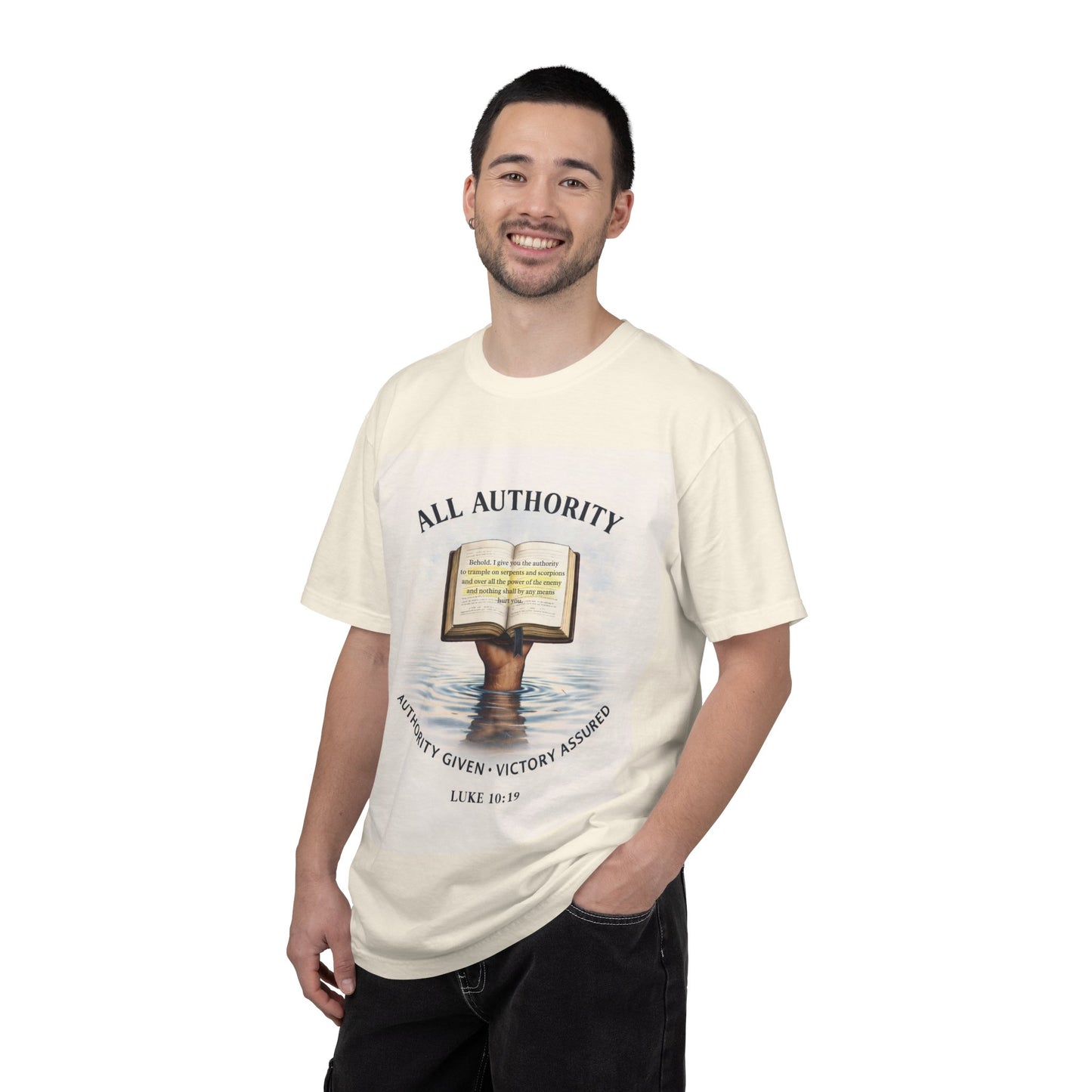 "All Authority" Scripture Tee (Luke 10:19)