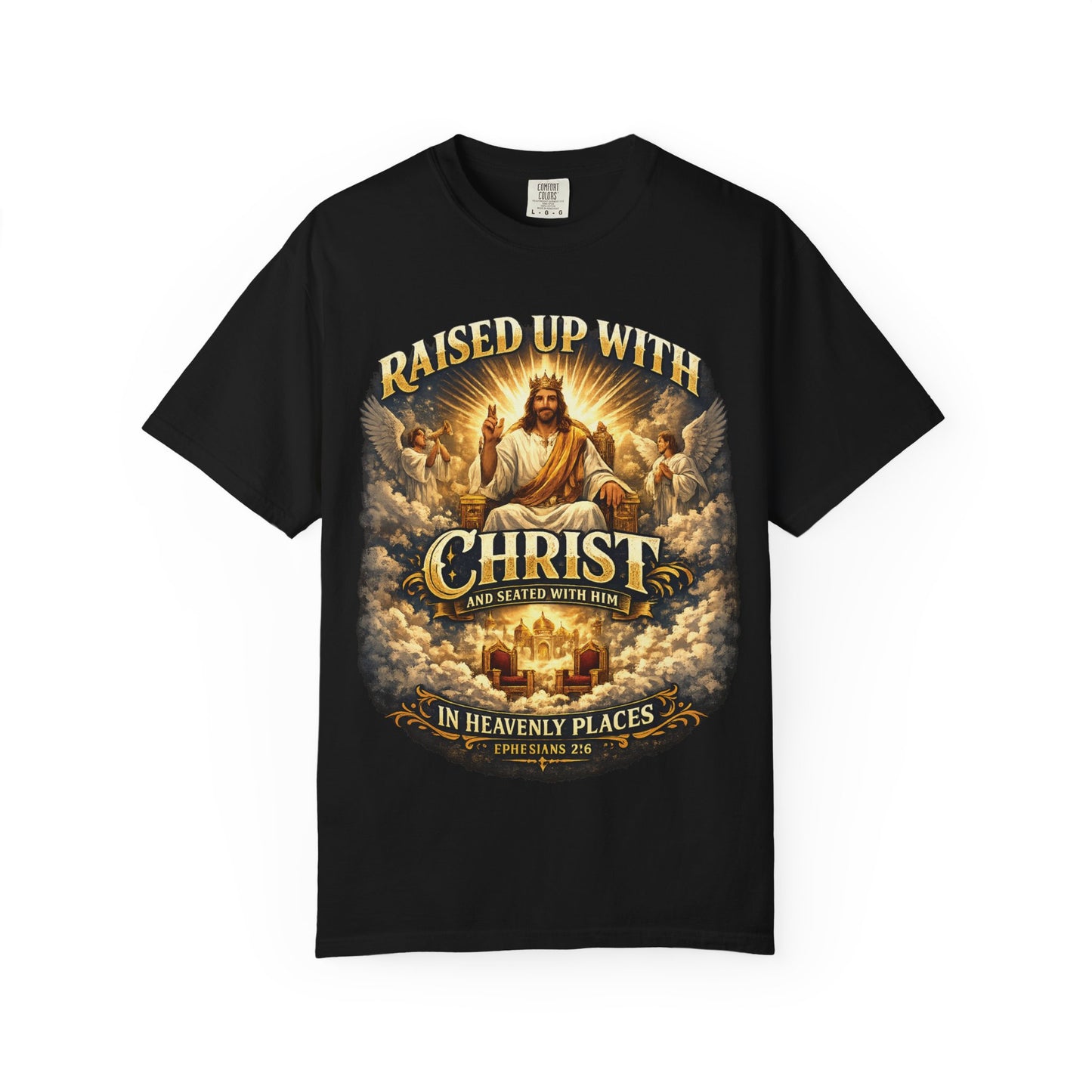 Positioned in Christ T-Shirt — Christian Faith Graphic Tee