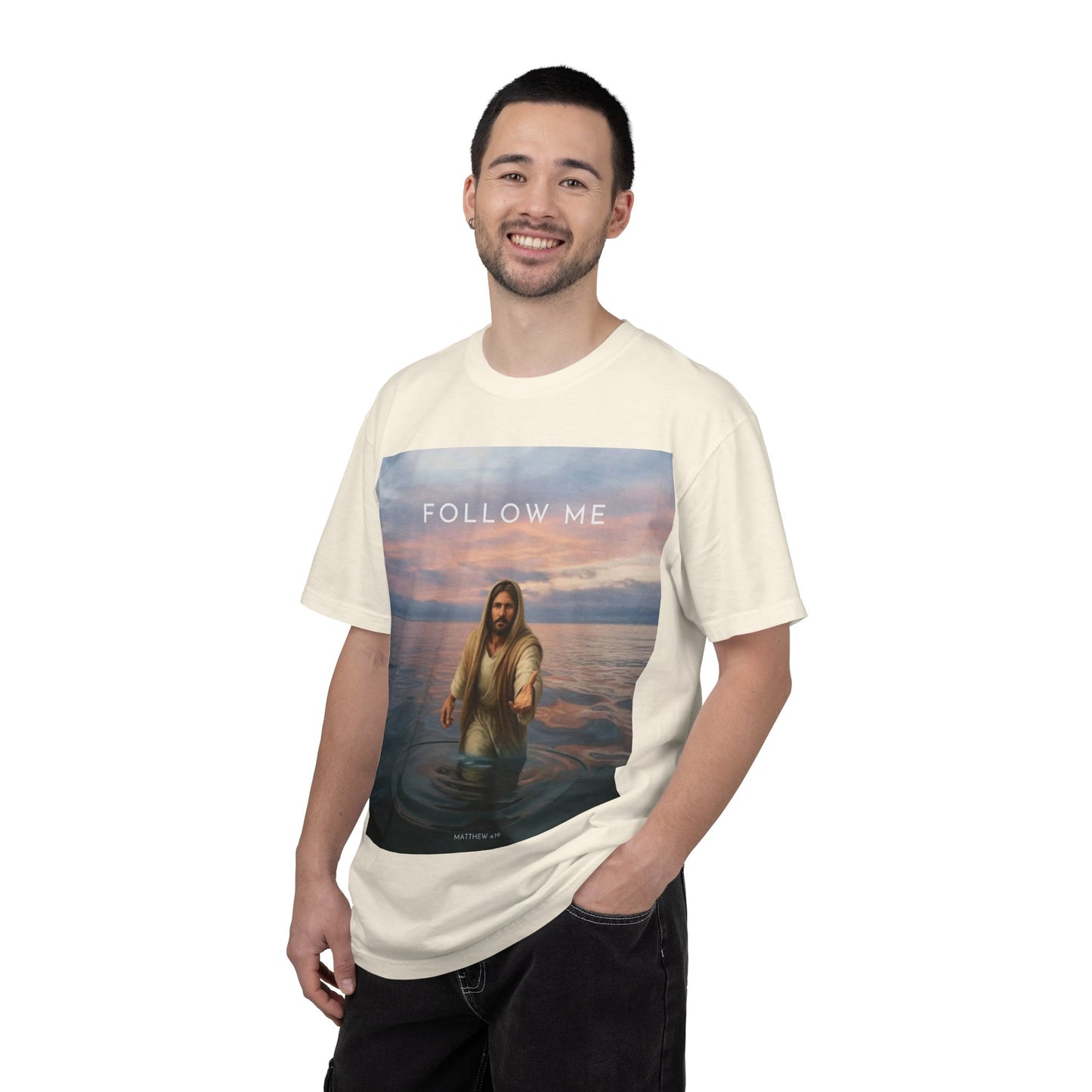 Follow Me Jesus T-Shirt — Christian Faith Graphic Tee