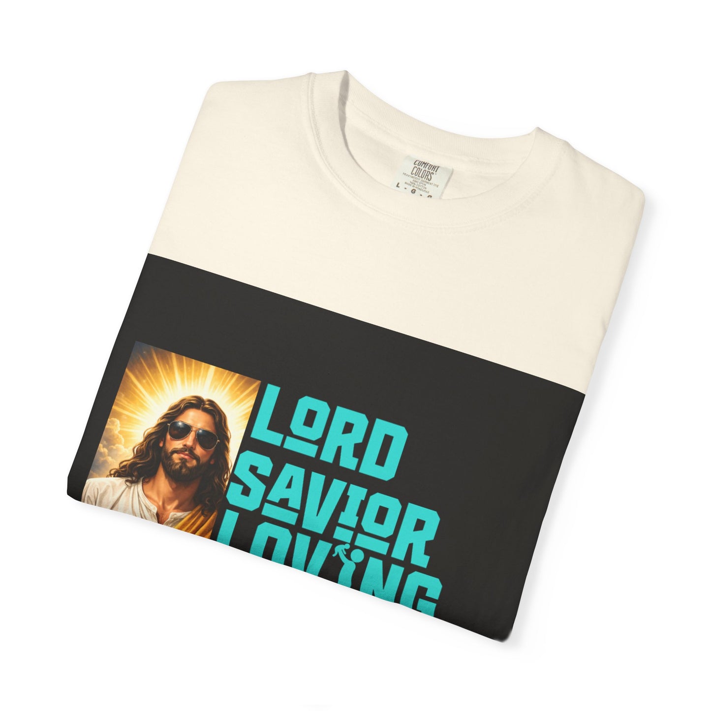 Christian Jesus T-Shirt — "Lord Savior Loving Father" Faith Tee (Proud to be a Child of God)