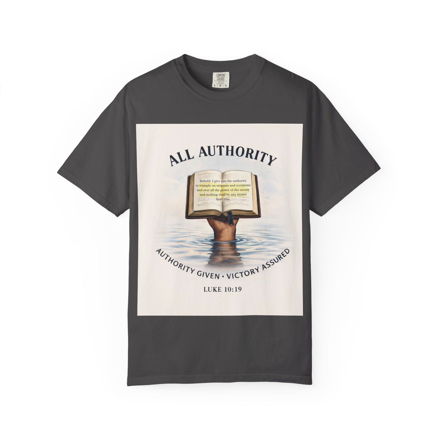 "All Authority" Scripture Tee (Luke 10:19)
