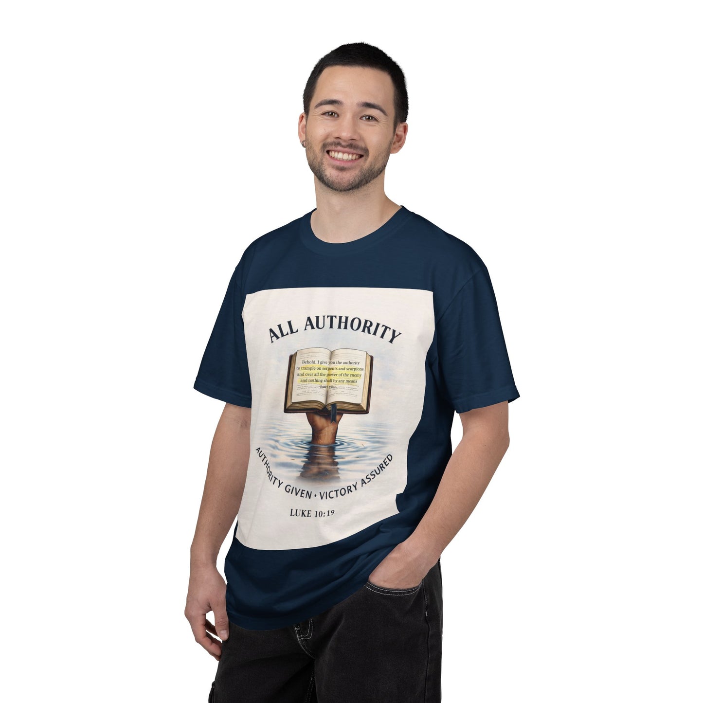 "All Authority" Scripture Tee (Luke 10:19)