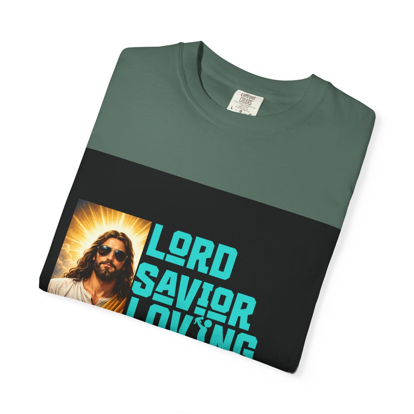 Christian Jesus T-Shirt — "Lord Savior Loving Father" Faith Tee (Proud to be a Child of God)