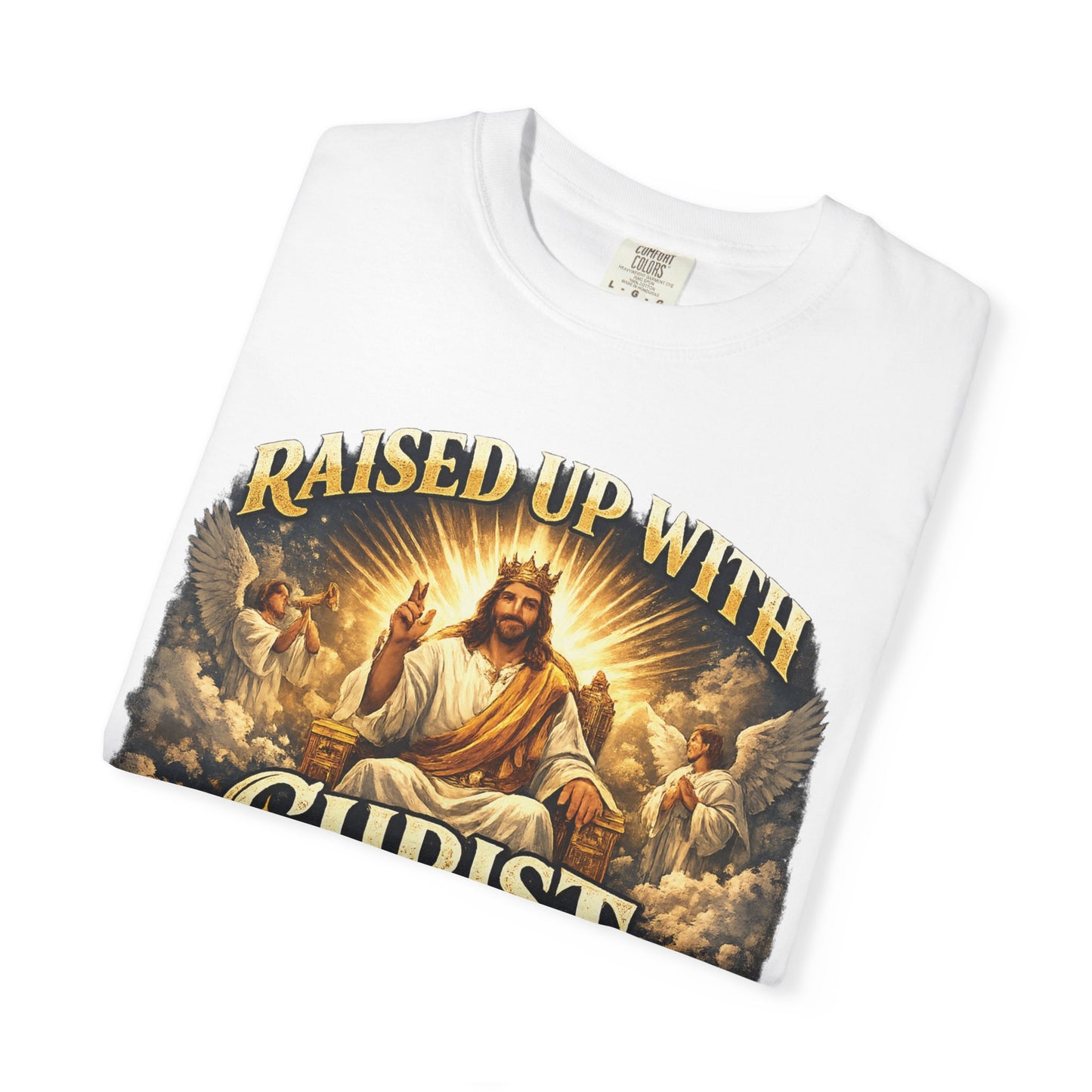 Positioned in Christ T-Shirt — Christian Faith Graphic Tee