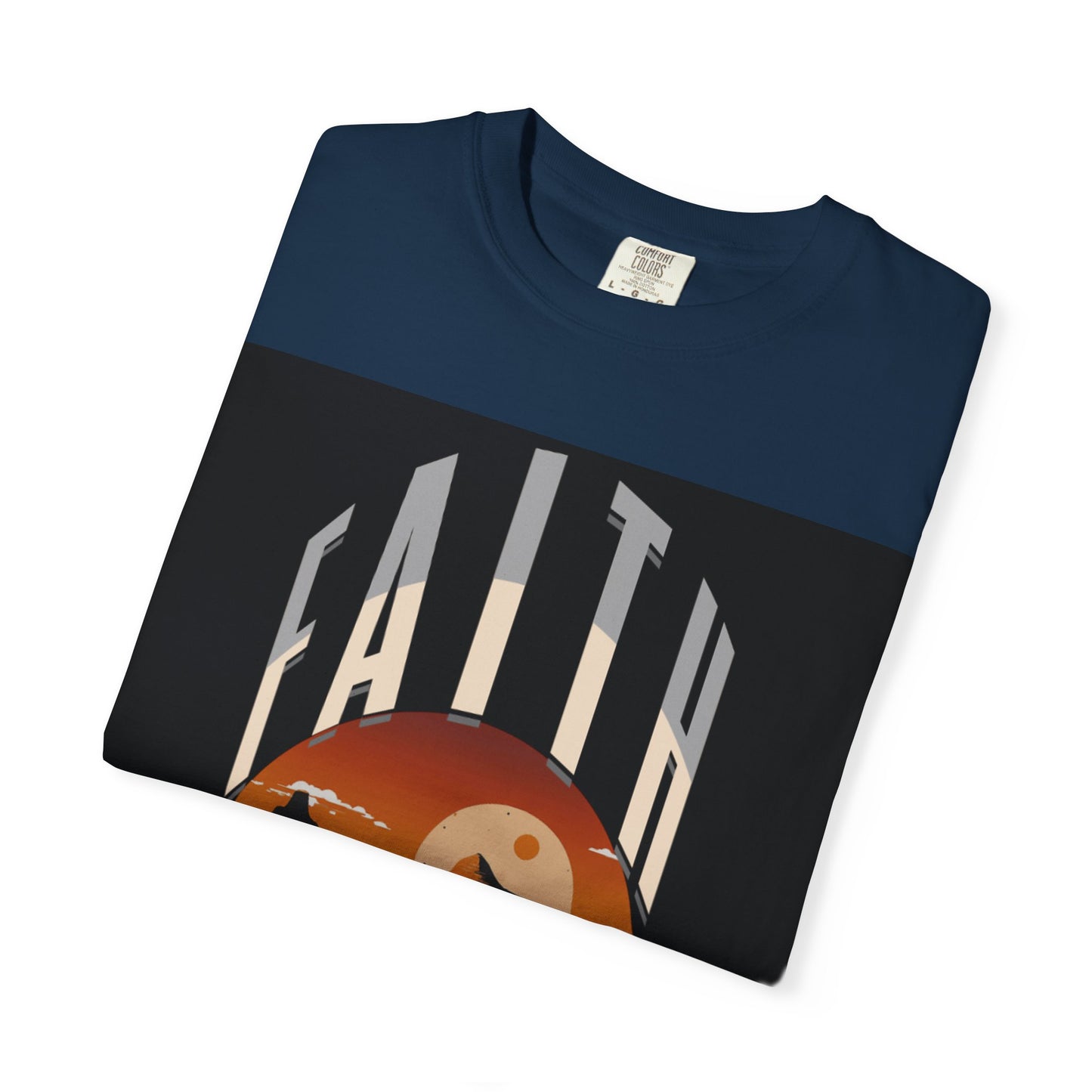 Faith Can Move Mountains T-Shirt — Inspirational Christian Tee